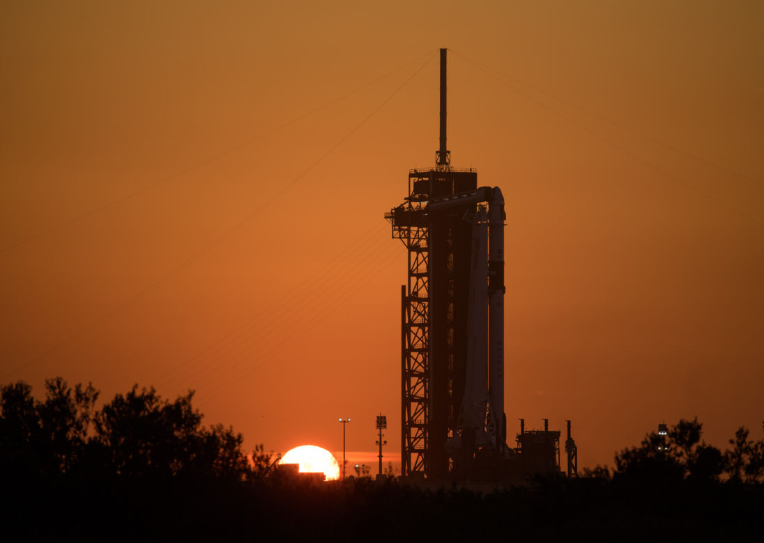 NASA SpaceX Demo-2- przygotowania do startu