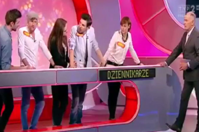 Dziennikarze w Familiadzie. Wykop ma bekę