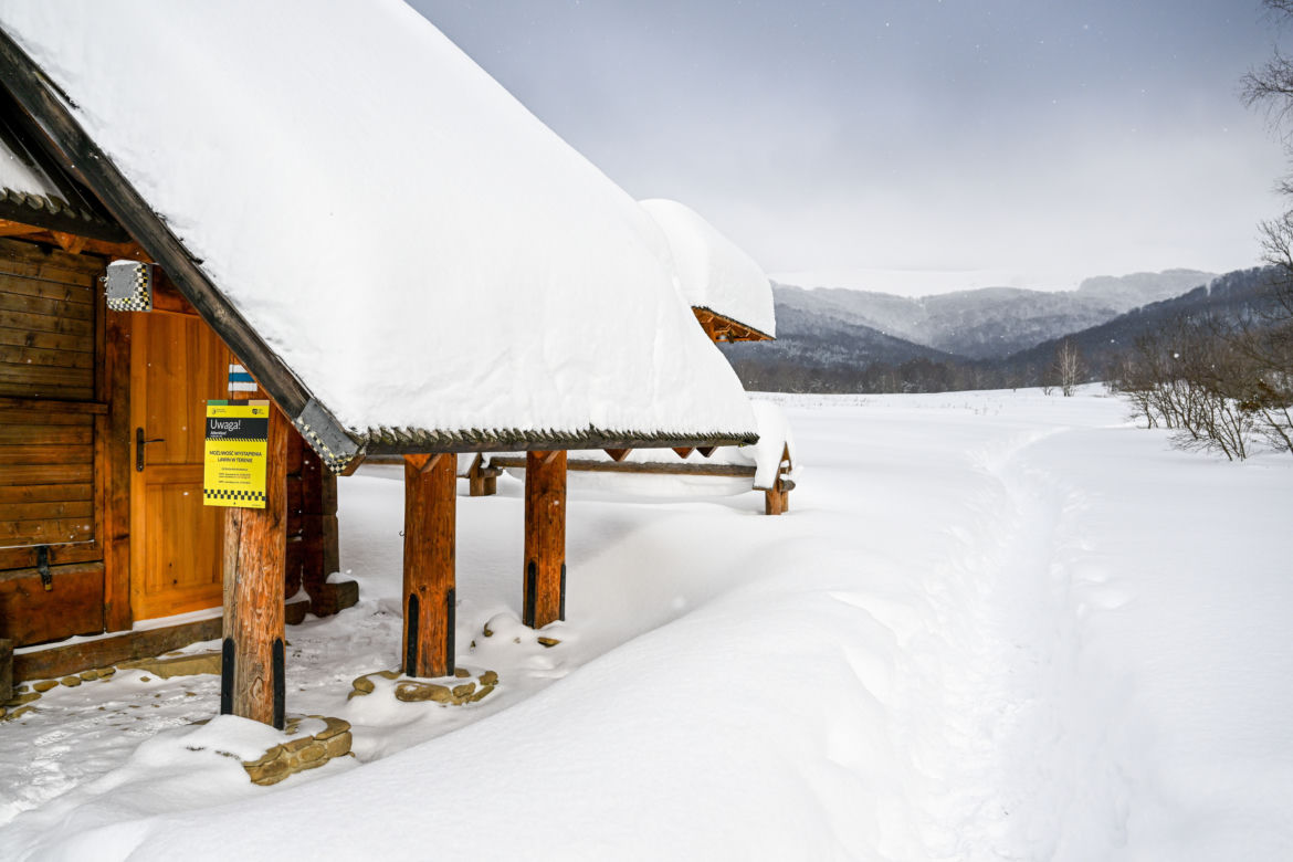 Bieszczady pod śniegiem