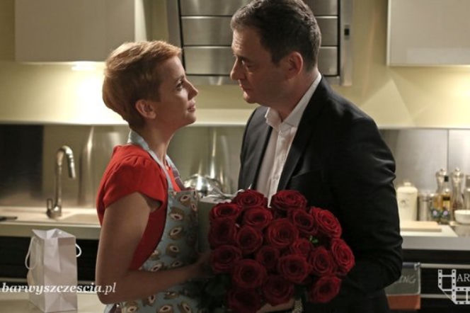 Barwy szczęścia 1103 Marta (Katarzyna Zielińska) Artur (Jacek Rozenek)
