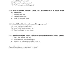 Egzamin ósmoklasisty 2020 - język angielski [ARKUSZ CKE]