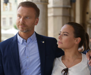 M jak miłość odc. 1411. Andrzej Budzyński (Krystian Wieczorek), Magda (Anna Mucha)