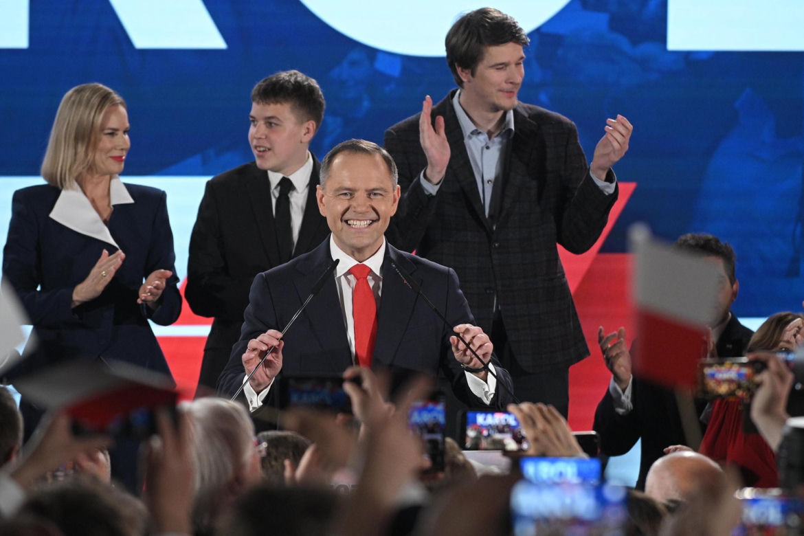 Sztab wyborczy Karola Nawrockiego w Warszawie