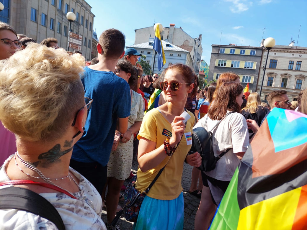 Marsz Równości w Bielsku-Białej przeszedł przez miasto w asyście policji
