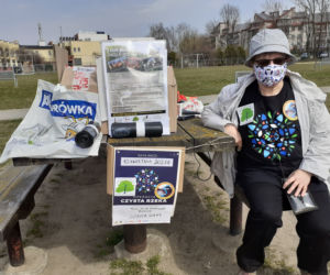 Pierwsza akcja sprzątania brzegów rzeki Muchawki i siedleckiego zalewu w ramach Operacji Czysta Rzeka 2021