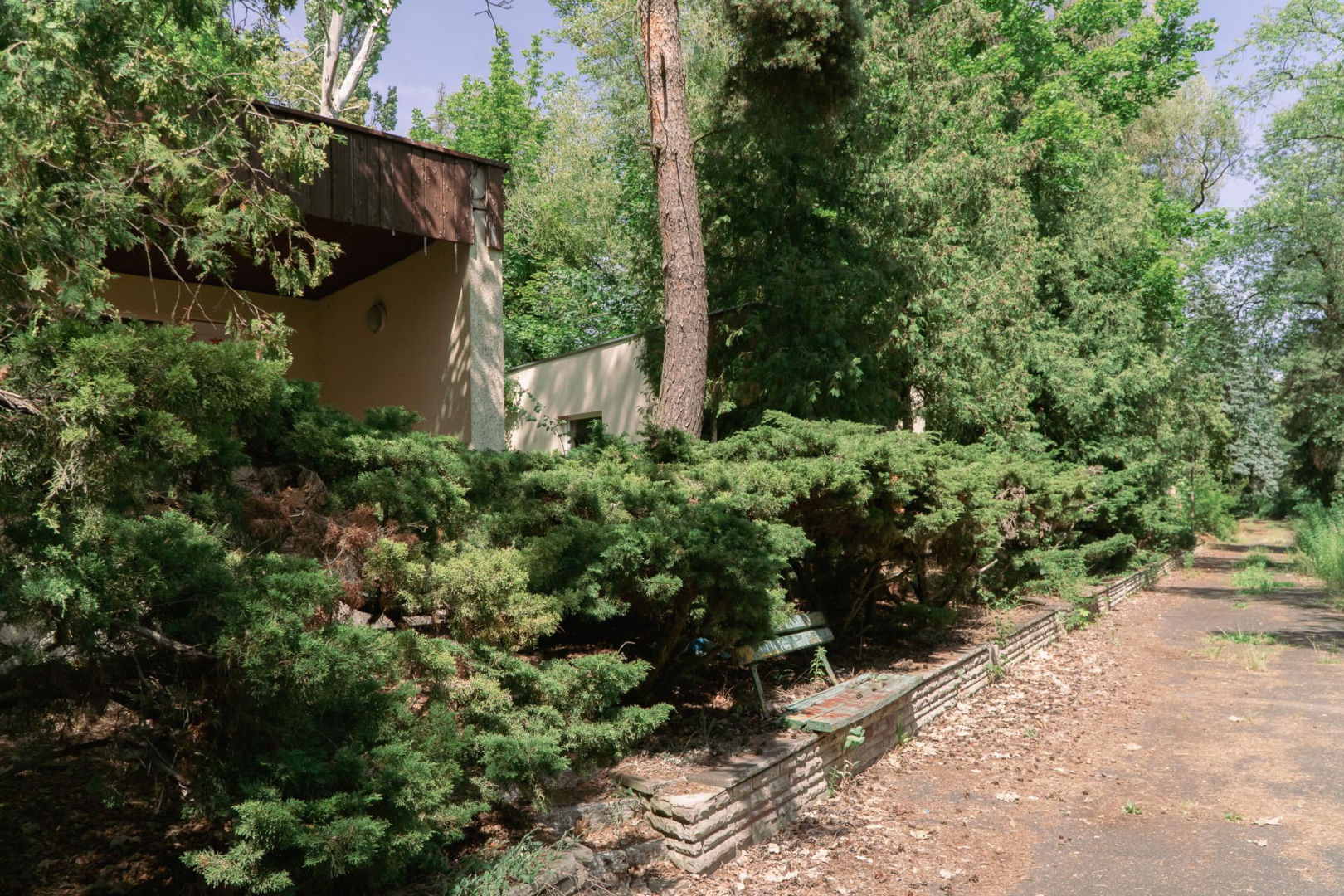 Ośrodek w Kiekrzu przed rozbiórką