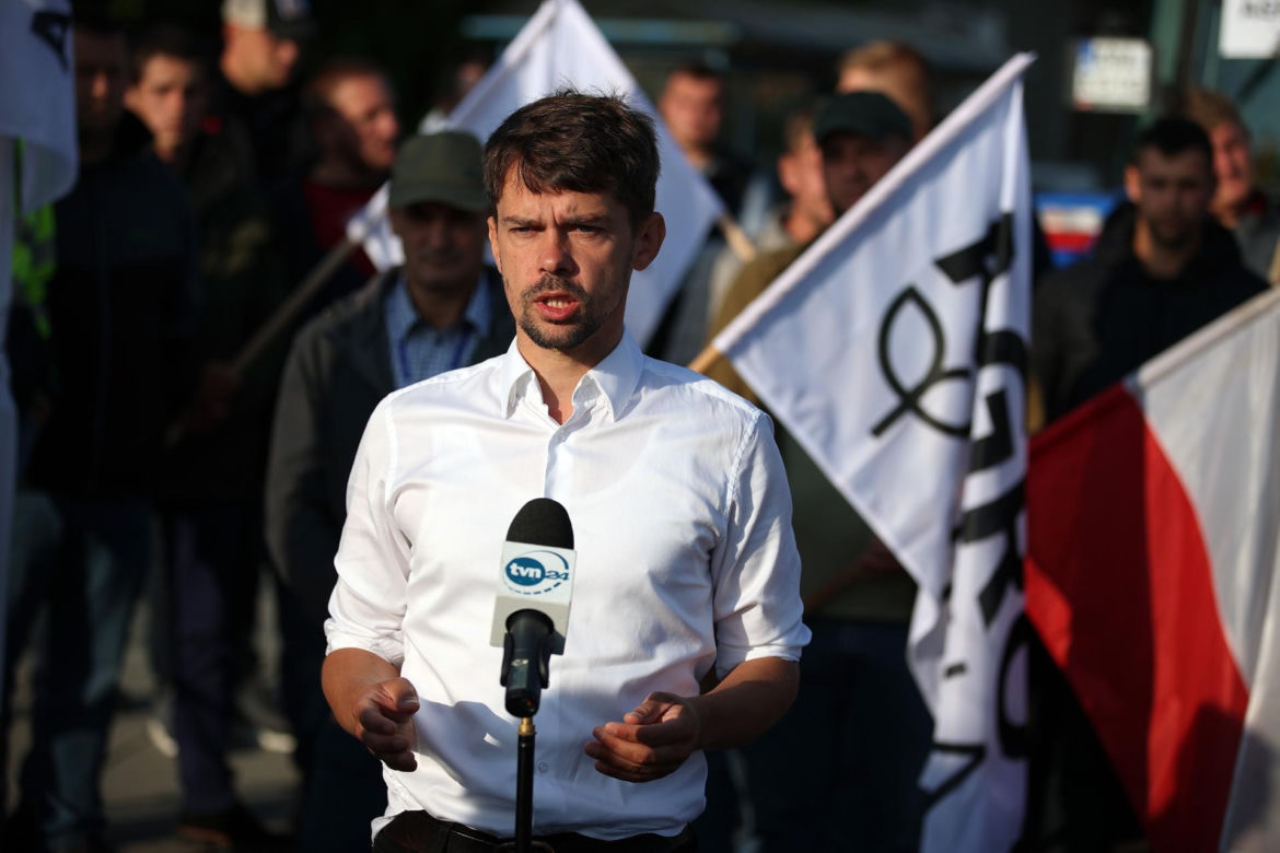 Michał Kołodziejczak startuje z KO
