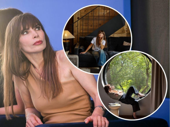 Agnieszka Dygant ma domek na skraju lasu. To nie leśniczówka, ale luksusowa willa