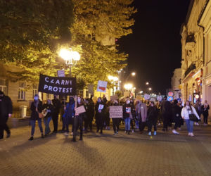 Protest kobiet w Rzeszowie 30 października