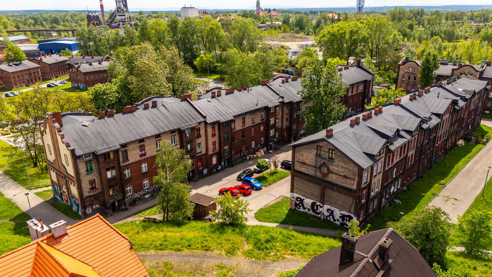 Kaufhaus w Rudzie Śląskiej - luksusowy przedwojenny dom towarowy i osiedle patronackie przy nim