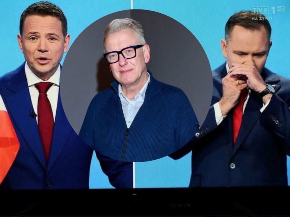 Szczygieł komentuje zachowanie Nawrockiego na debacie