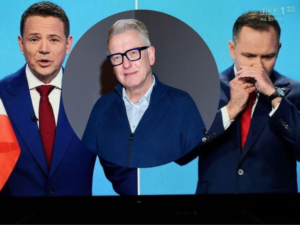 Szczygieł komentuje zachowanie Nawrockiego na debacie