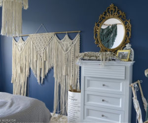 Sypialnia boho