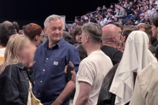 Biedroń i Śmiszek na koncercie Rosalie w Berlinie