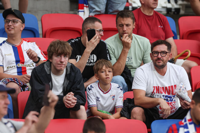 Górnik Zabrze - AS Monaco: Zdjęcia kibiców i zawodników z meczu eliminacji Ligi Konferencji