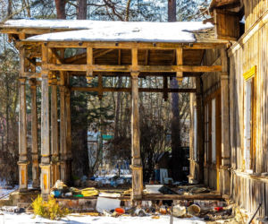 Ruiny domu Wedla w Otwocku