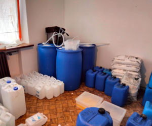 Wynajął mieszkanie chemikowi z Armenii. Ten urządził w nim fabrykę mefedronu!