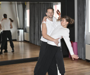 Sebastian Fabijański na probach do Tańca z Gwiazdami