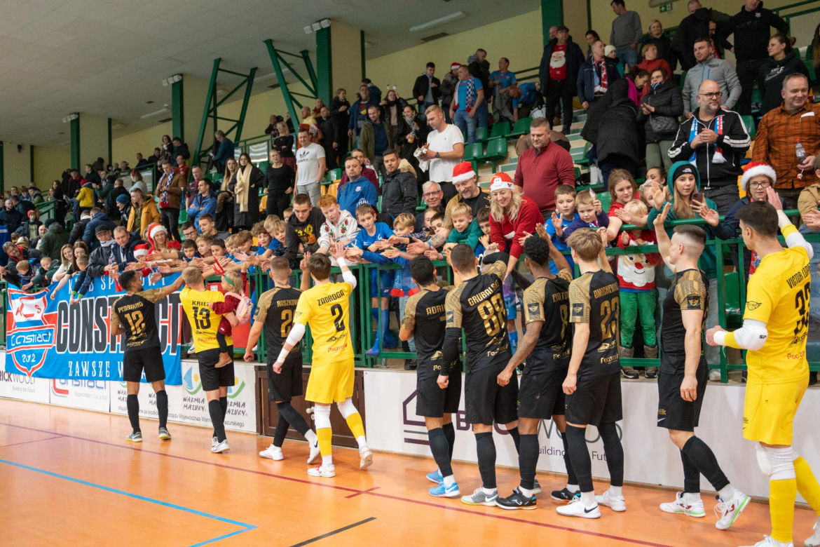 FOGO Futsal Ekstraklasa: KS Constract Lubawa - Piast Gliwice 1:2