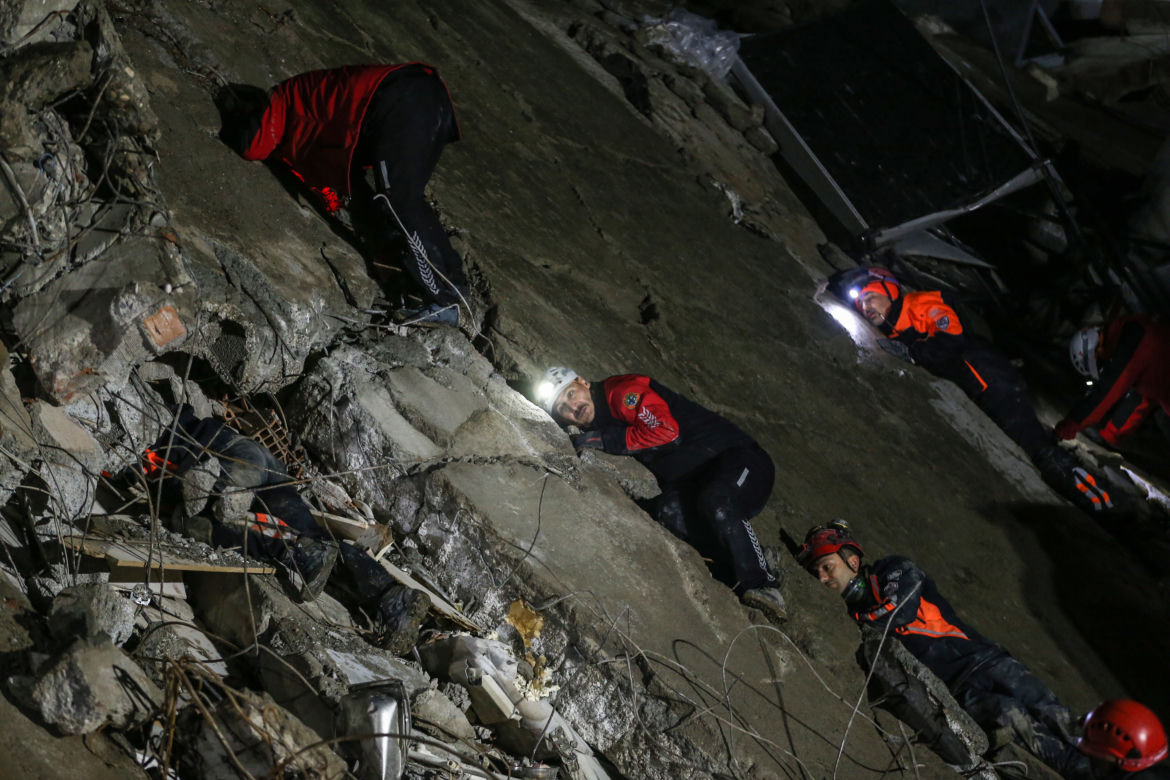 Trzęsienie ziemi w Trucji i Syrii