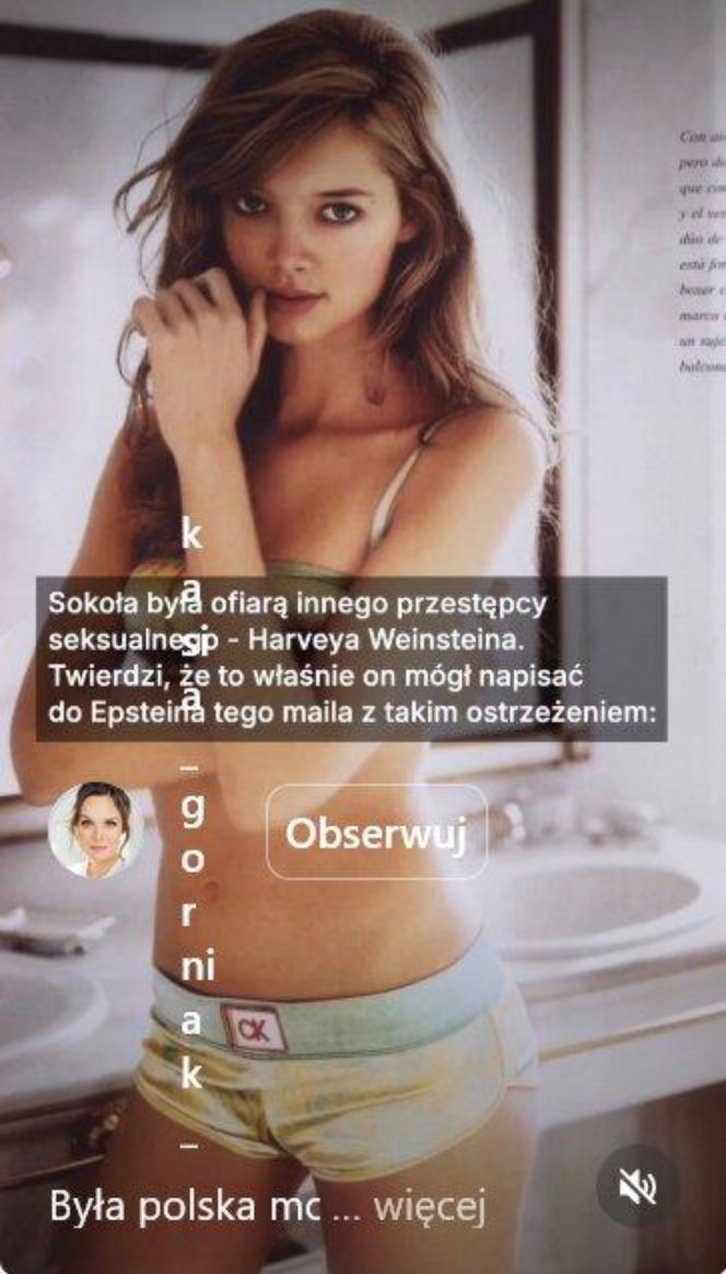 Epstein, Weinstein i polska modelka. Szokujące powiązania w ujawnionych aktach