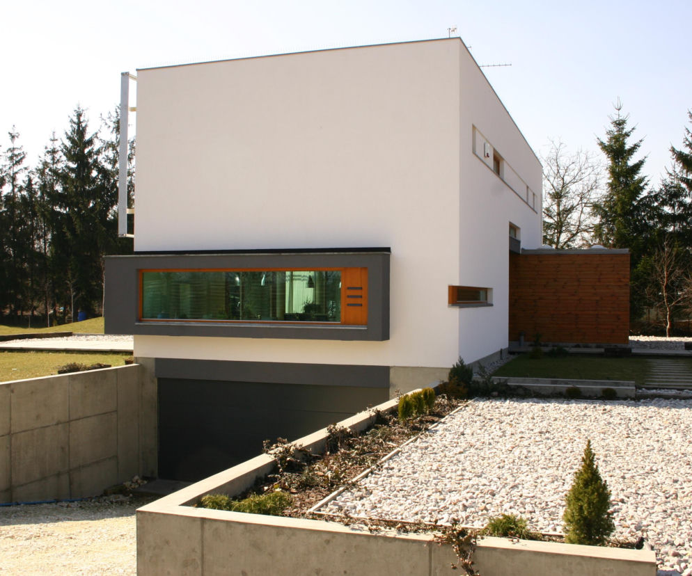Nowoczesny dom kostka