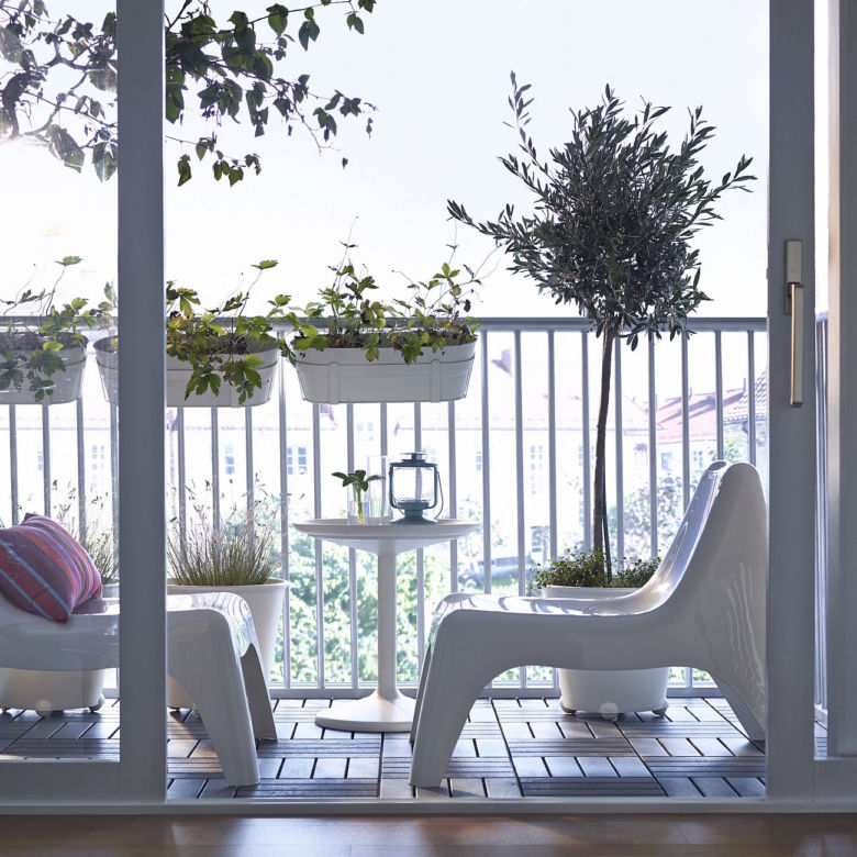 Balkon magiczny i praktyczny IKEA