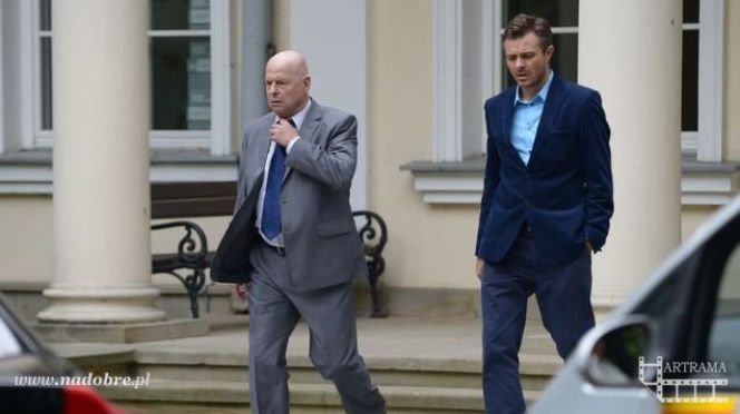 NA DOBRE i NA ZŁE odc. 504. Piotr Gawryło (Marek Bukowski), Tretter (Piotr Garlicki)