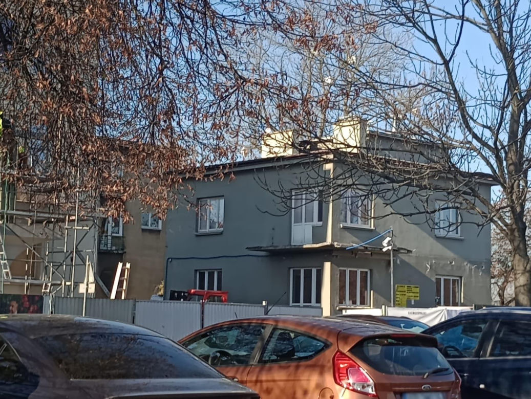 Kraków. Budowa hotelu Nobu