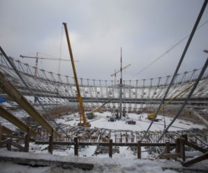 Stadion Narodowy dostał iglicę