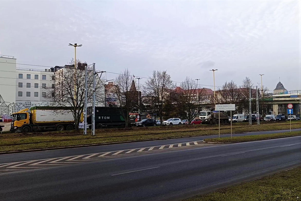 Rozpoczęła się rozbiórka łącznic Trasy Zamkowej