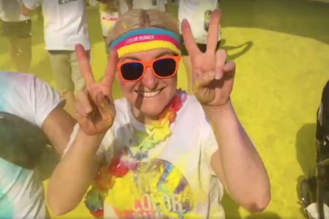 Color Run w Warszawie - filmy i zdjęcia