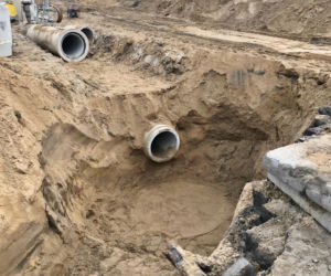 Budowa węzła Granitowa - październik 2020