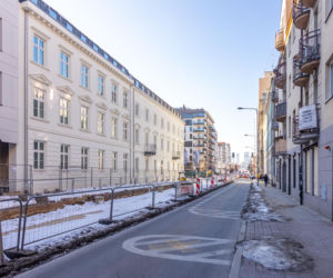 Przebudowa ul. Okrzei w Warszawie