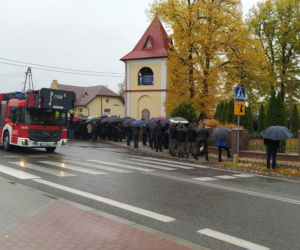 Pogrzeb asp. Bartłomieja Pieroga, jednego z dwóch strażaków, którzy zginęli w pożarze w Nisku