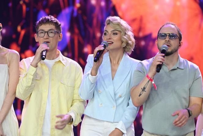 Edyta Górniak, Roxie Węgiel i inni artyści razem na scenie Polsat Hit Festiwal. Polały się łzy!