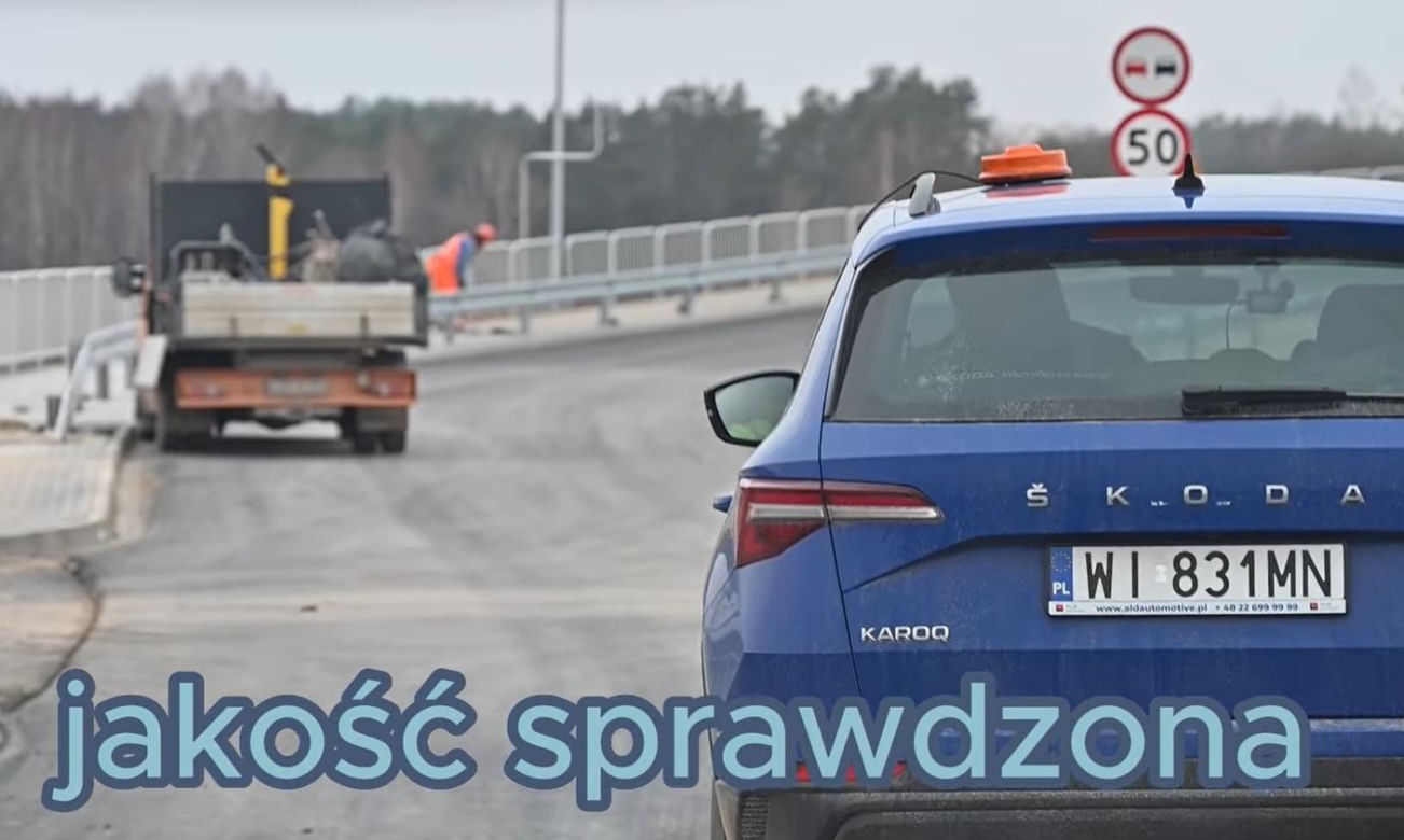 Prace w obrębie wiaduktu realizowała Generalna Dyrekcja Dróg Krajowych i Autostrad