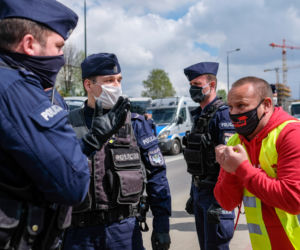 Protest przedsiębiorców w Katowicach.