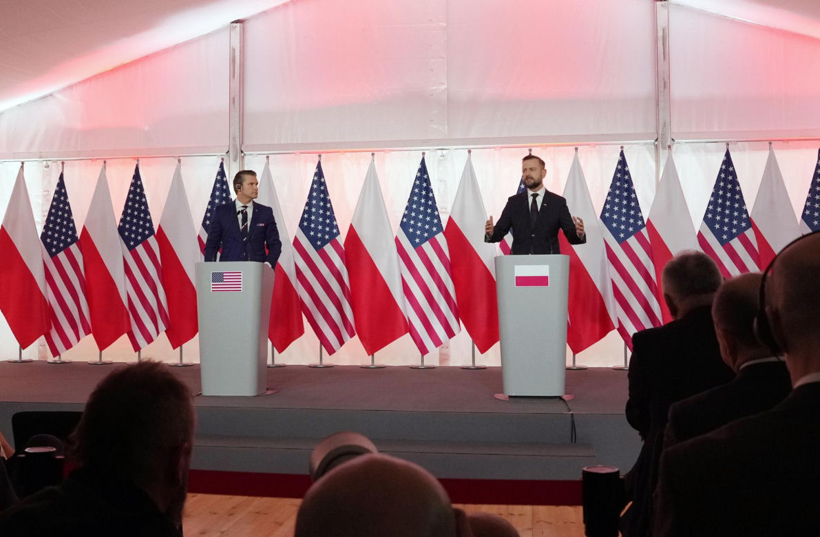 Spotkanie Kosiniaka-Kamysza i sekretarza obrony USA Pete'a Hegsetha