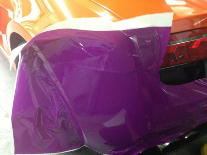 Tęczowe Lamborghini Gallardo 