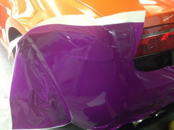 Tęczowe Lamborghini Gallardo 