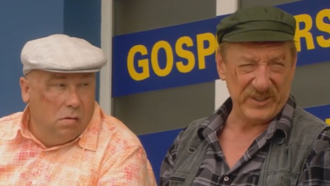 Ranczo 8 sezon odc. 99. Hadziuk (Bogdan Kalus), Solejuk (Sylwester Maciejewski)