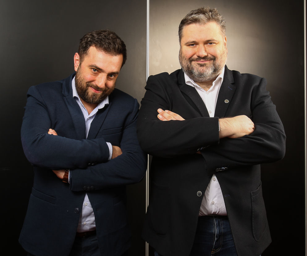 Tomasz Walczak i Przemysław Harczuk
