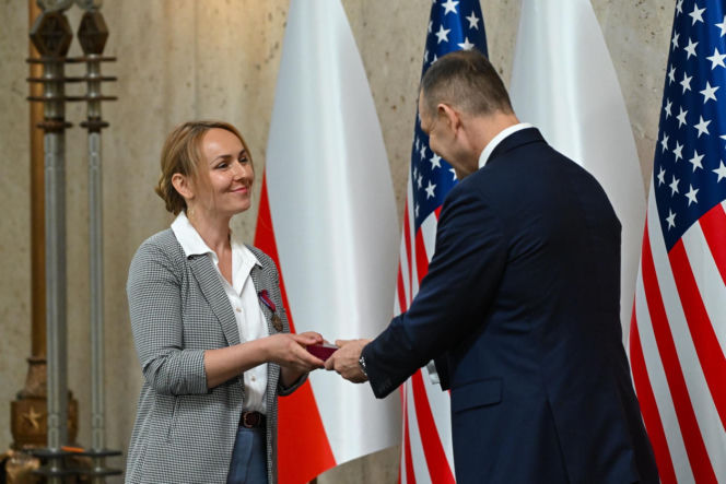 USA/ Prezydent Nawrocki podziękował przedstawicielom Polonii za to, że są ambasadorami Rzeczpospolitej Polskiej