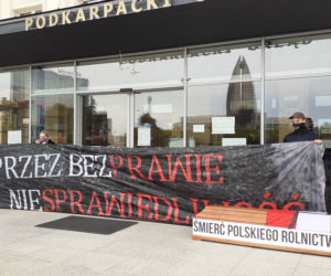 Protest rolników 21 października w Rzeszowie