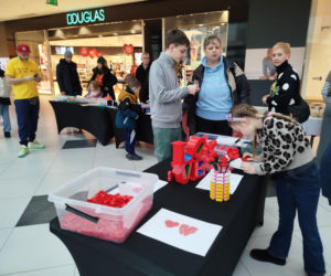 Zbiórka pod hasłem Walentynki z Sercem odbyła się 14 lutego w Galerii Siedlce