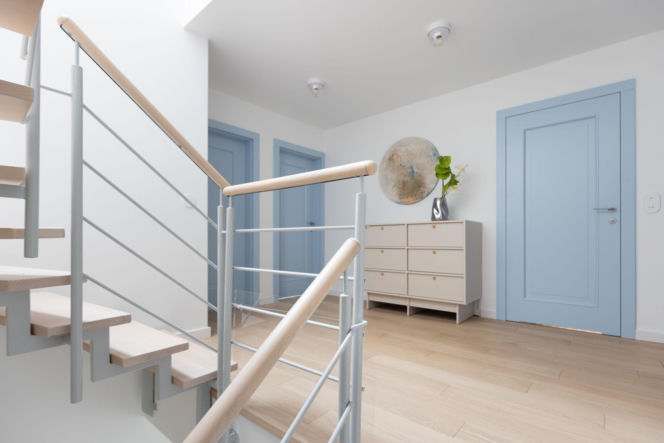 Dom w stylu hamptons na warszawskim Zaciszu