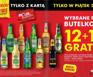 Piwo za darmo w Biedronce