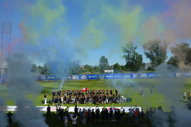 MKS Awenta Pogoń Siedlce po raz pierwszy w historii obroniła tytuł Mistrza Polski Ekstraligi Rugby!