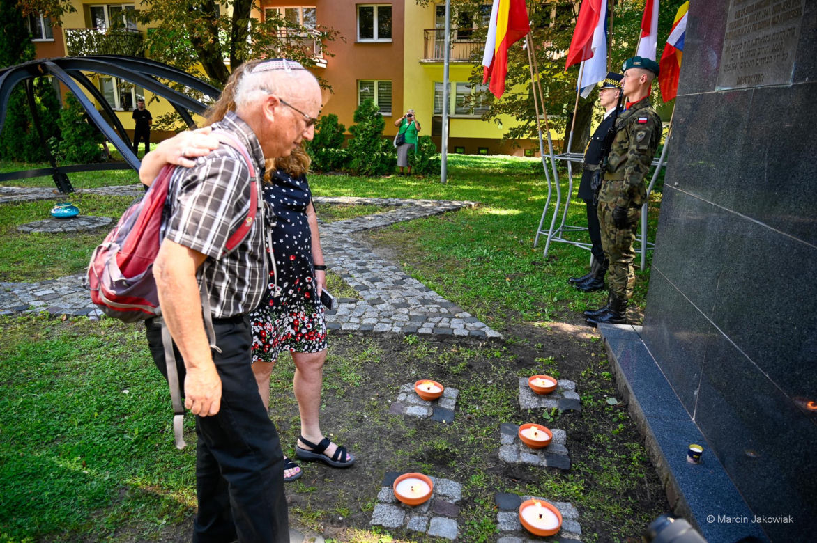 80. rocznica Powstania w Getcie Białostockim. Tak wyglądały uroczystości upamiętniające [ZDJĘCIA]